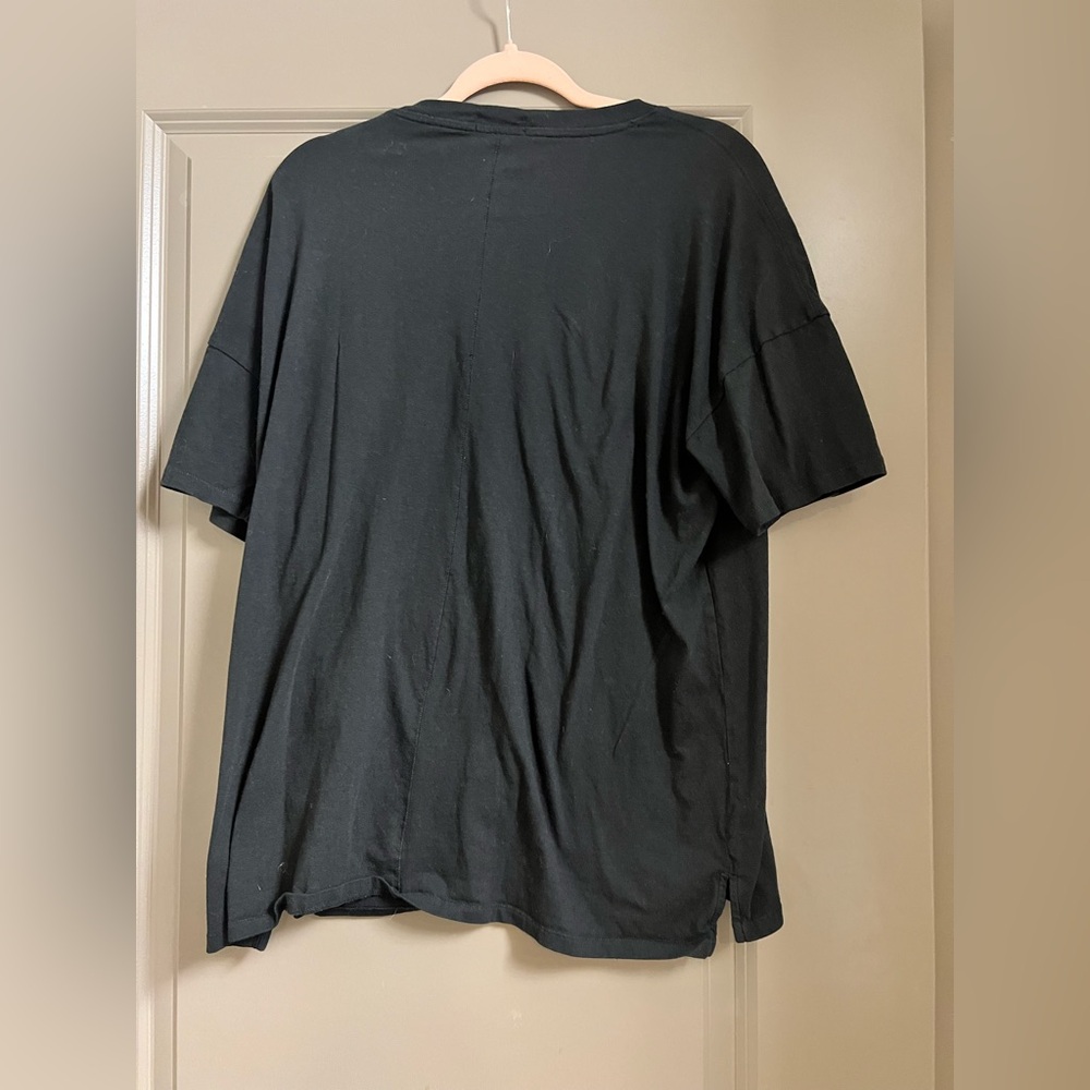 Nuuds Soft Cotton Oversized Tee Black Medium - Picture 6 of 6